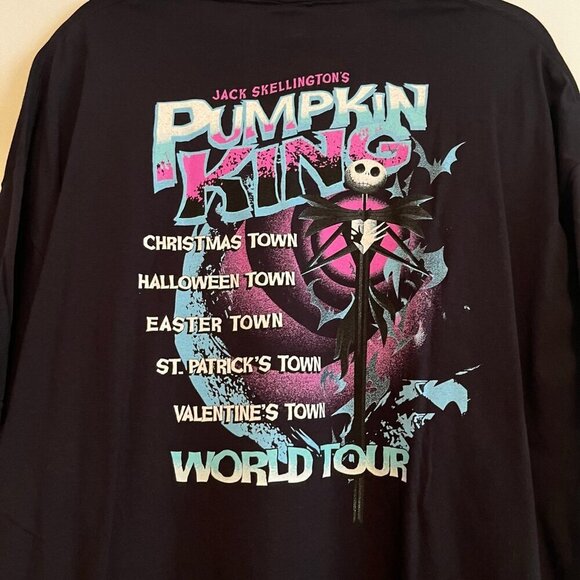 Nightmare Before Christmas NBC Pumpkin King Graphic Tee Size 2x - Picture 6 of 6